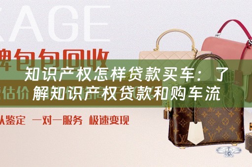 知识产权怎样贷款买车：了解知识产权贷款和购车流程 